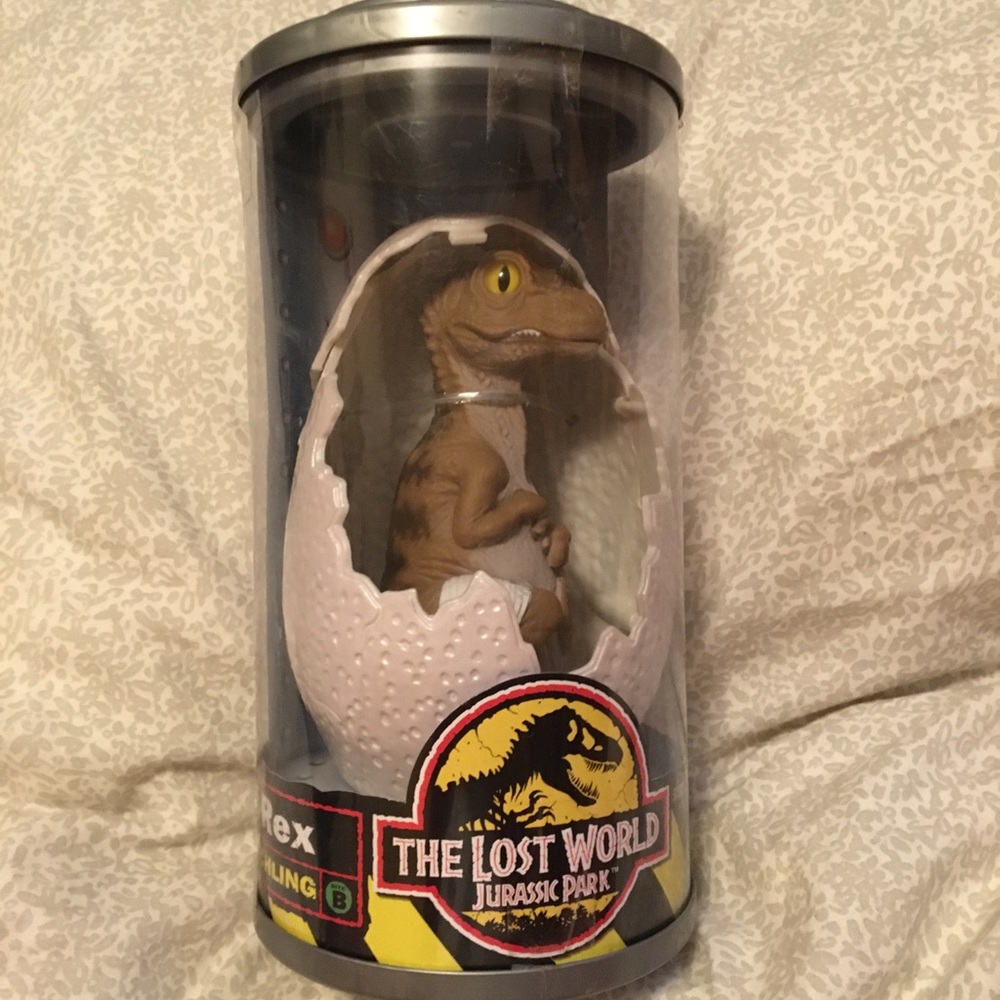 UNOPENED 1997 Vintage Jurassic Park Baby T-Rex